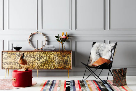 Nueva Raya Rug - Peach, Cocolea, , ,