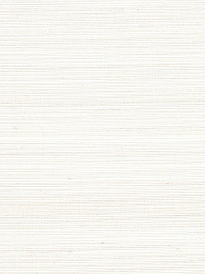 Ivory Metallic Abaca with Metal Wallpaper by Olive et Oriel