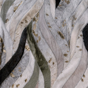 Onda Rectangle Rug - Olive Cocolea