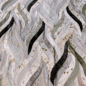 Onda Rectangle Rug - Olive Cocolea