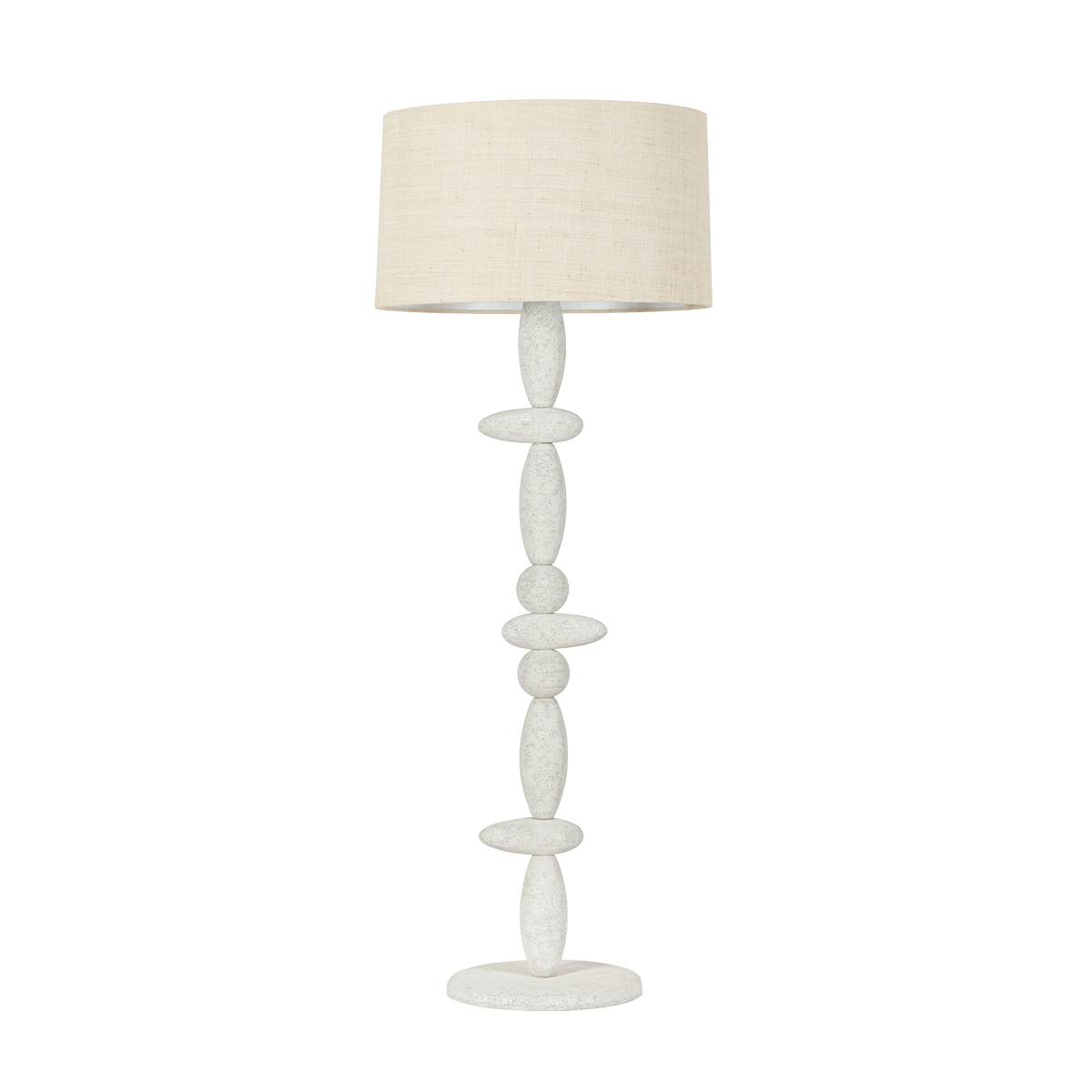 Cullen sculptural floor lamp by Troy Lighting in Vintage Gold Leaf