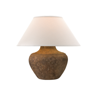 Calabria textured table lamp by Troy Lighting