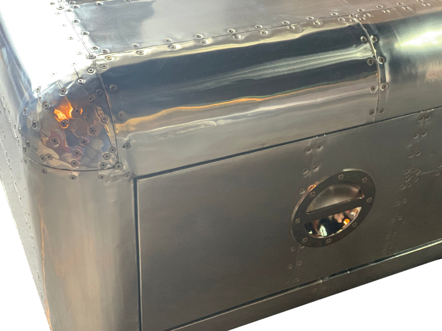 Intelligent Aluminium Spitfire Trunk Coffee Table, Cocolea, , ,