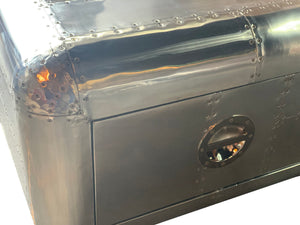 Intelligent Aluminium Spitfire Trunk Coffee Table, Cocolea, , ,