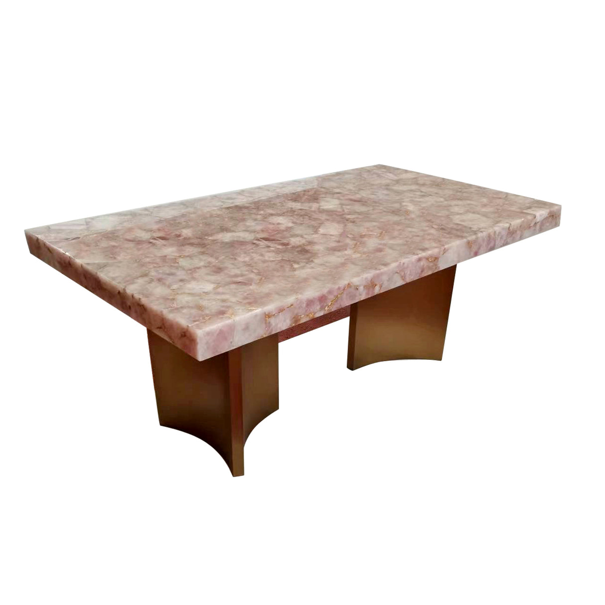 Gladis Semi Precious Stone Dining Table - Customisable, Cocolea, , ,