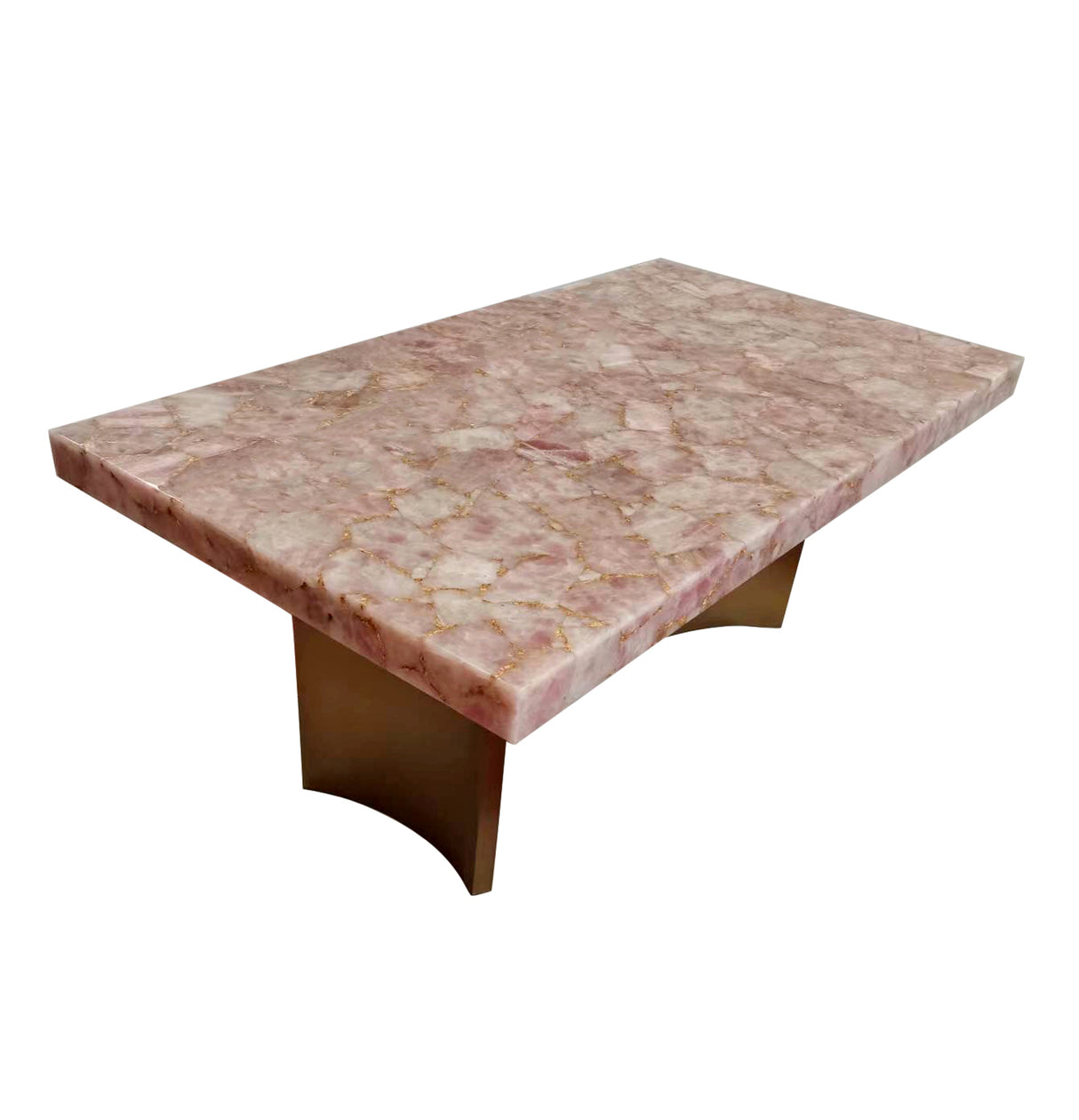 Gladis Semi Precious Stone Dining Table - Customisable, Cocolea, , ,
