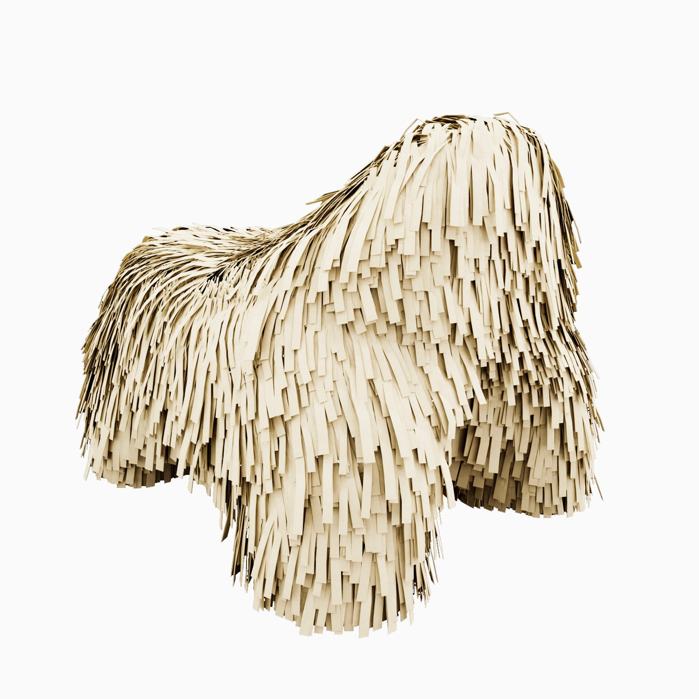 Puppy Pouffe Ivory Cocolea