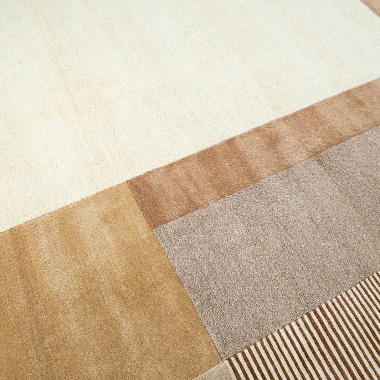 Ribeira Hand-Knotted Wool Rug, Satara, , ,