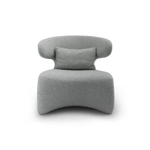 Maison Debrah Bijou tailored armchair fully upholstered in woven fabric