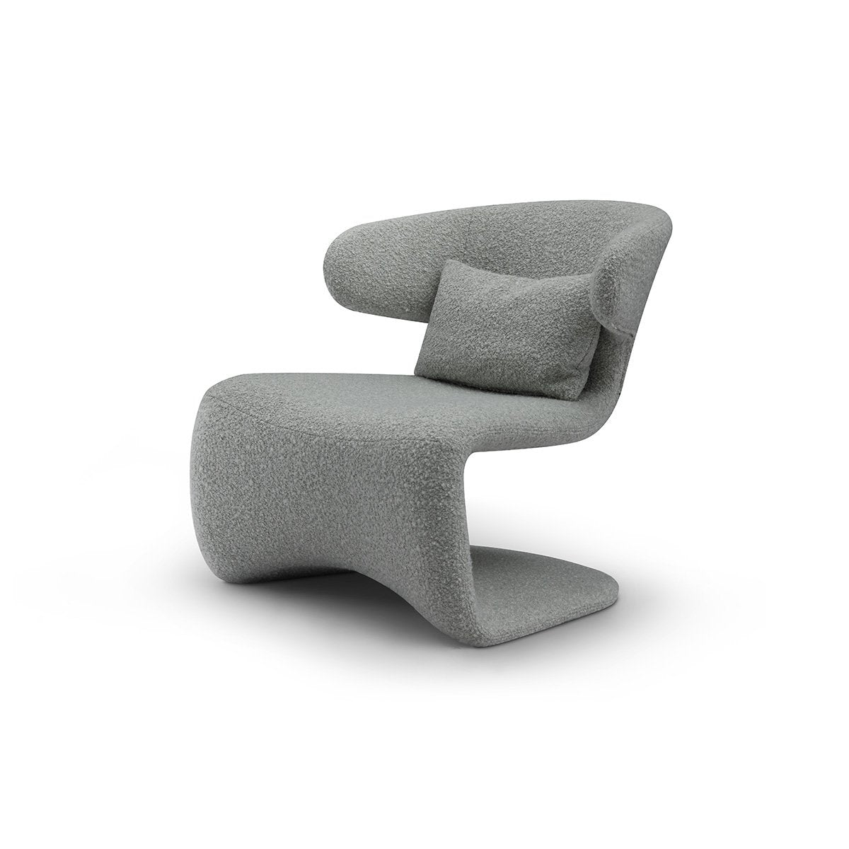Maison Debrah Bijou tailored armchair fully upholstered in woven fabric — view 2