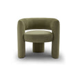 Maison Debrah Athenaeum tailored armchair fully upholstered in textured fabric