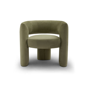 Maison Debrah Athenaeum tailored armchair fully upholstered in textured fabric