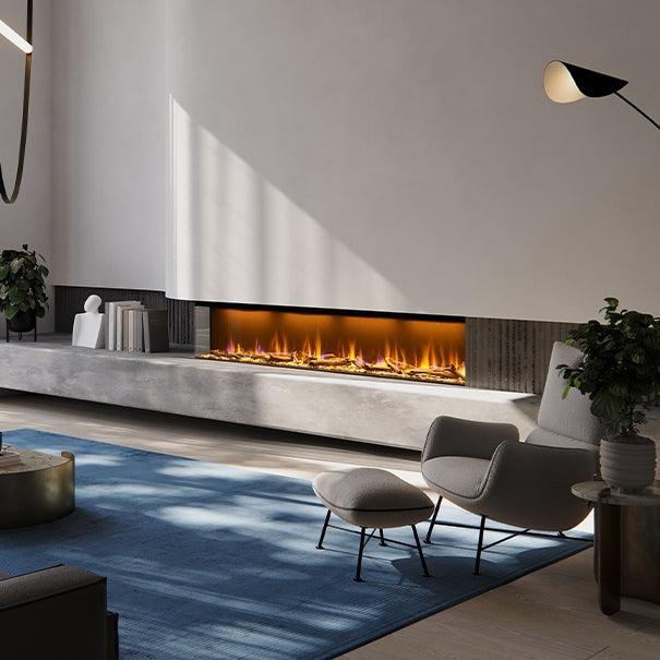 Real Flame Ignite XL Bold Electric Fireplace, Real Flame, 2500mm, ,