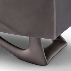 Vin Gris Sculptural Sideboard in Two-Tone Grey with Fibreglass Base, Maison Debrah, , ,