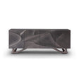 Vin Gris Sculptural Sideboard in Two-Tone Grey with Fibreglass Base, Maison Debrah, , ,