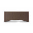 Zemar Sideboard with Italian White Ceramic Top & Light Grey Elm, Maison Debrah, , ,