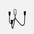 Loop Candelabra in Unlacquered Brass, Schoolhouse, , ,
