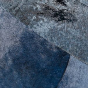 Shibori Rectangle Rug - Blue