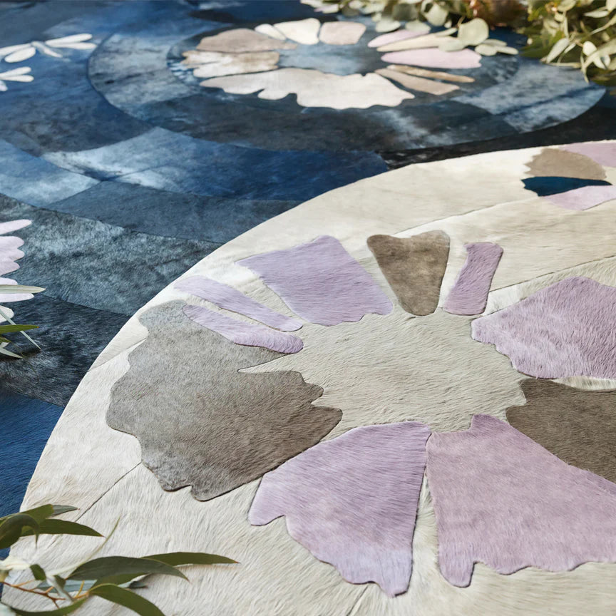 Shibori Round Rug, Cocolea, , ,