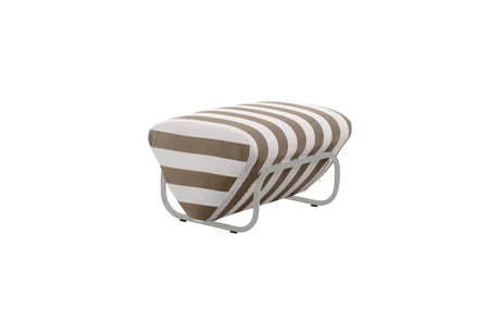 Outdoor Trend Foot Stool - Mallacoota, Cocolea, Shale Grey - Satin, Sand,