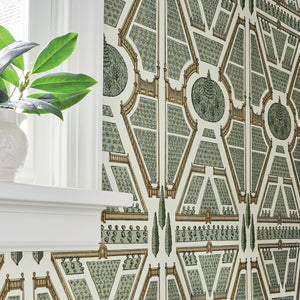Aerial Garden Wallpaper, Cocolea Natty & Polly, , ,