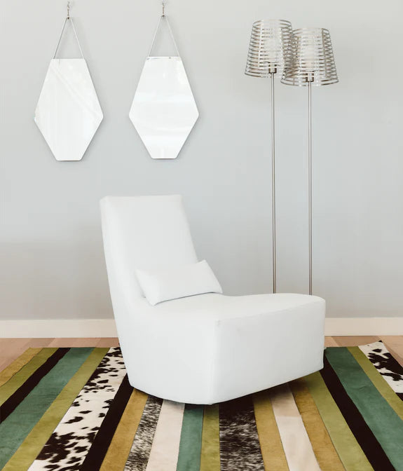 Nueva Raya Rug - Verde, Cocolea, , ,