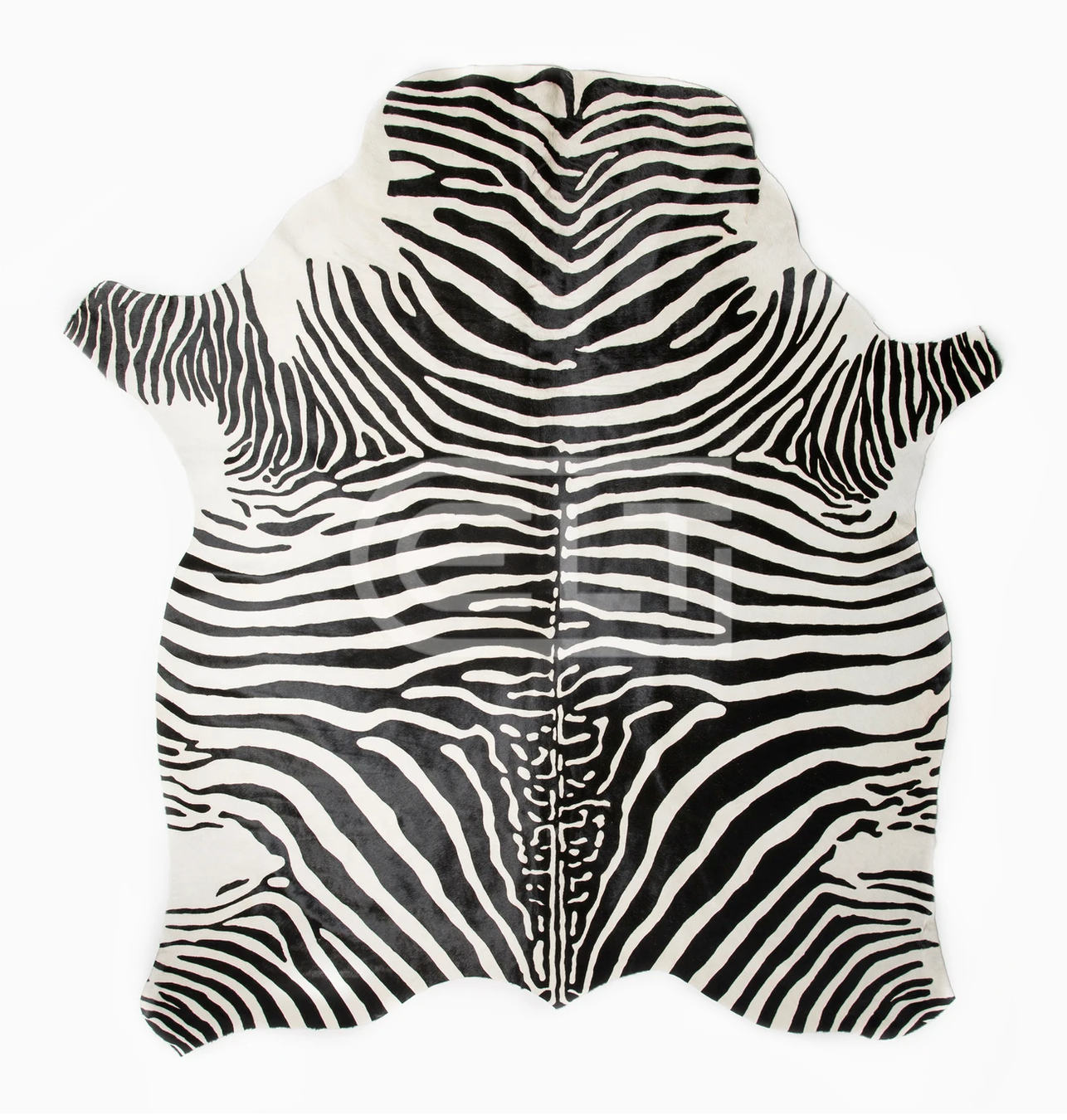 ZEBRA WHITE COW PRINT Cocolea