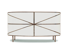 88 Secrets Sideboard Bianco Rose