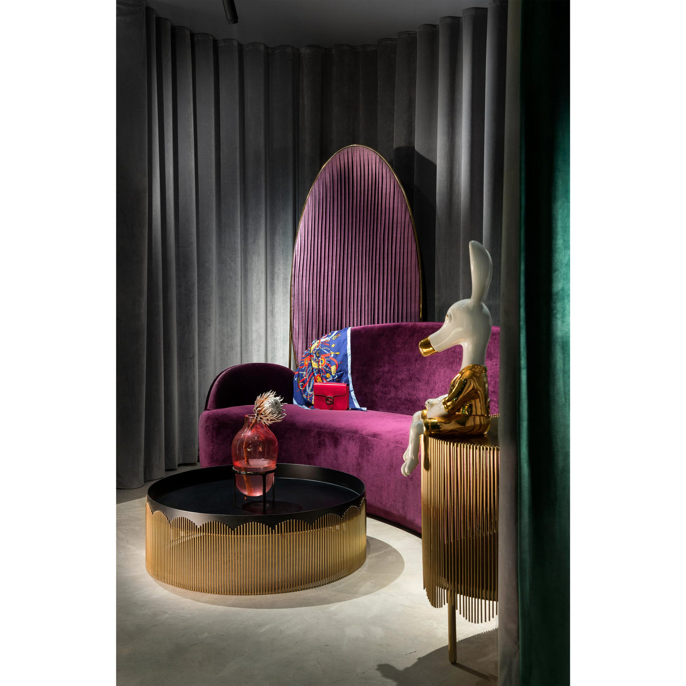 Strings Sofa Plum, Cocolea, , ,