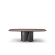 Beaurive Rectangular Light Grey Elm Dining Table on Iron Frame, Maison Debrah, , ,