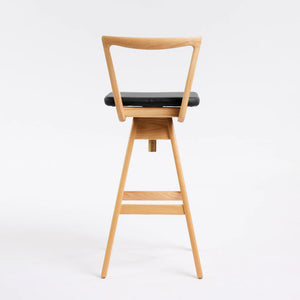 Danish Bar Stool - Clear Ash