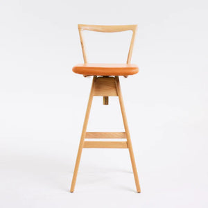 Danish Bar Stool - Clear Ash