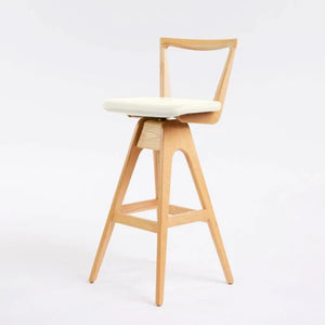 Danish Bar Stool - Clear Ash