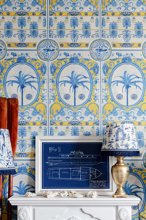 The Villa Wallpaper Mural, Cocolea Natty & Polly, , ,