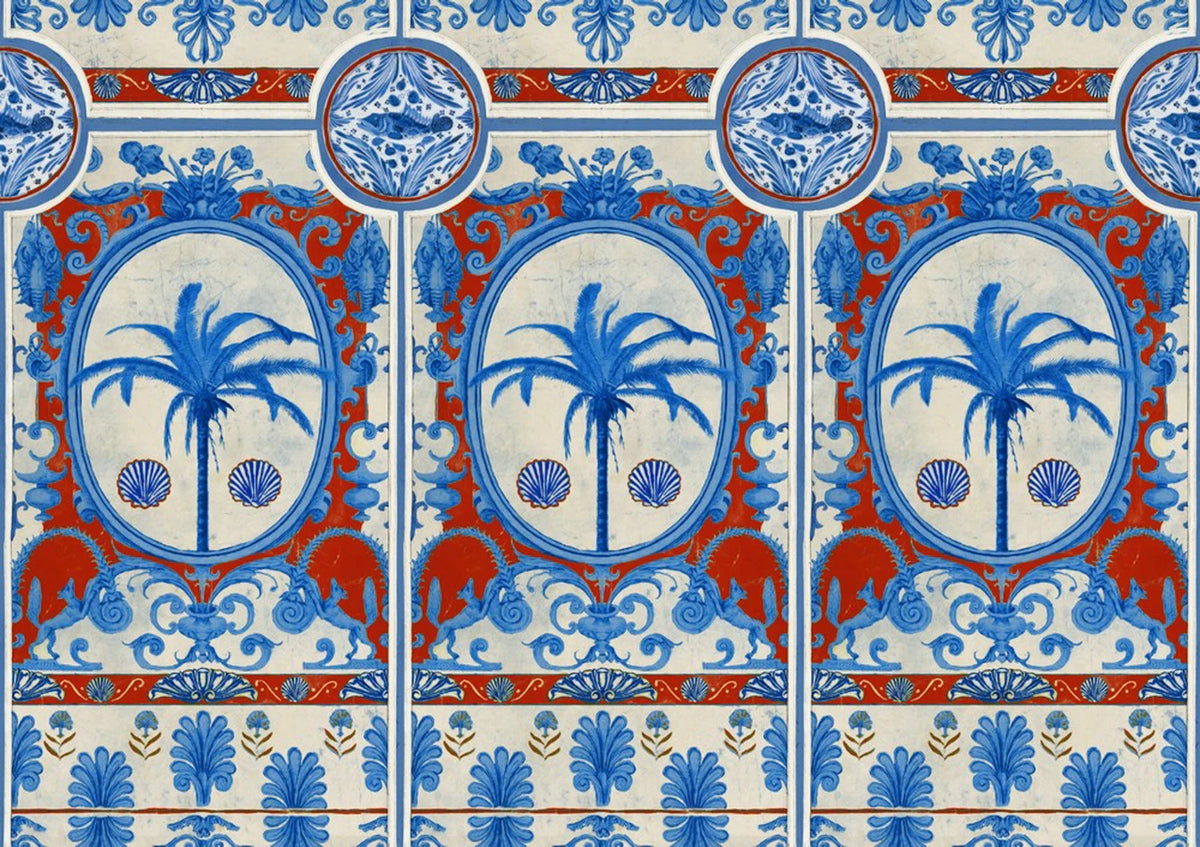 The Villa Wallpaper Mural, Cocolea Natty & Polly, , ,