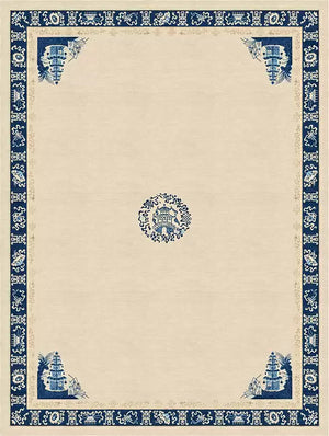 RUG PAGODA ANTIQUE SAND, , Cocolea, , ,