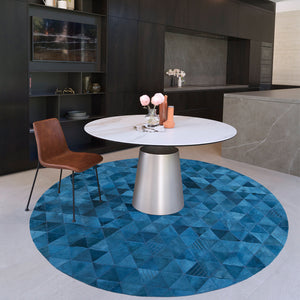 Trilogia Rug - Dark Jade Circulo Art Hide Rug, Cocolea, , ,