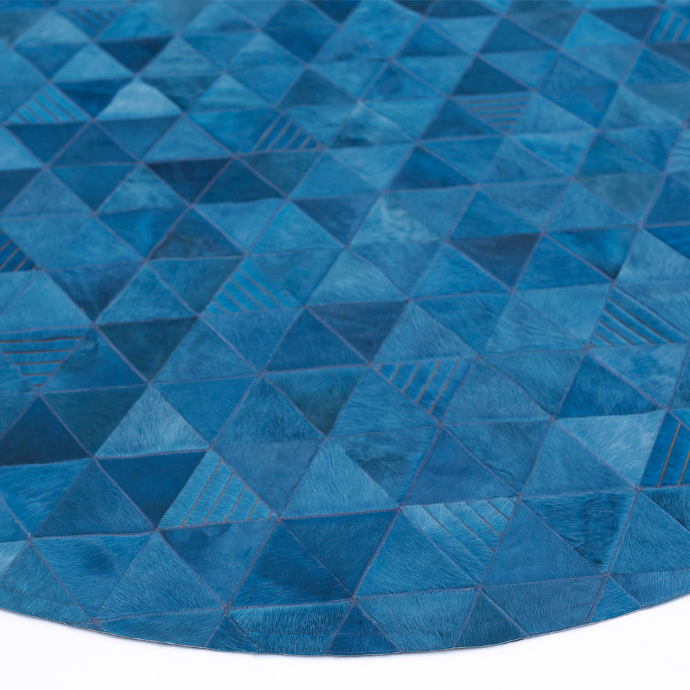 Trilogia Rug - Dark Jade Circulo Art Hide Rug, Cocolea, , ,