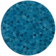 Trilogia Rug - Dark Jade Circulo Art Hide Rug, Cocolea, , ,