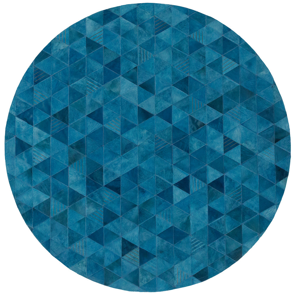 Trilogia Rug - Dark Jade Circulo Art Hide Rug, Cocolea, , ,