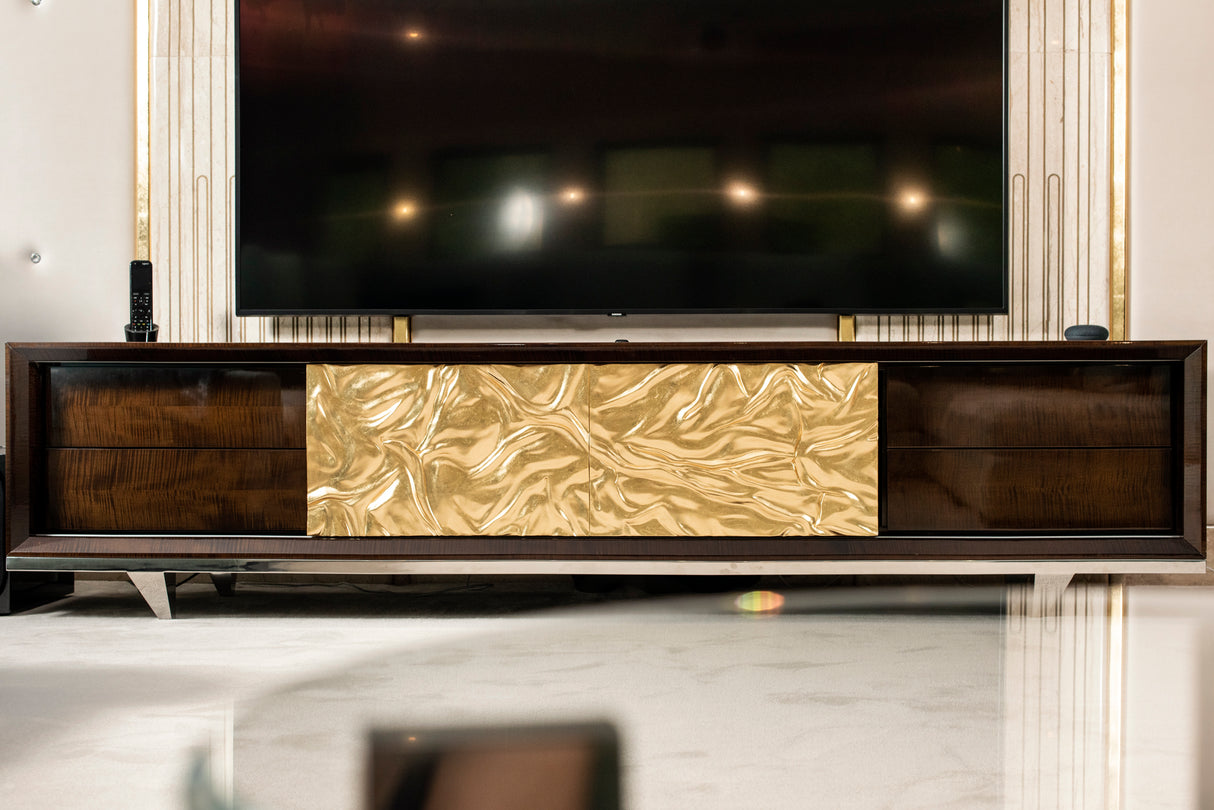 Kres TV Cabinet Gold Leaf, Cocolea, , ,
