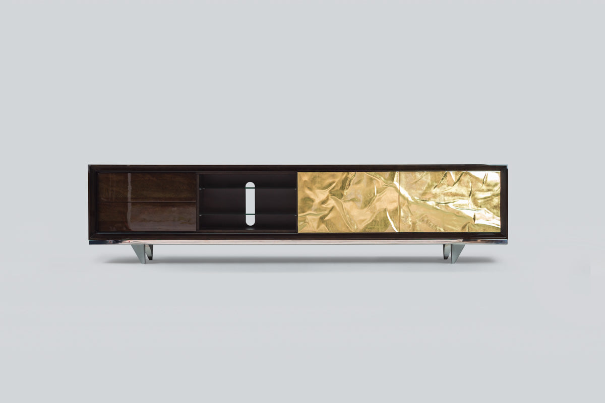Kres TV Cabinet Gold Leaf, Cocolea, , ,