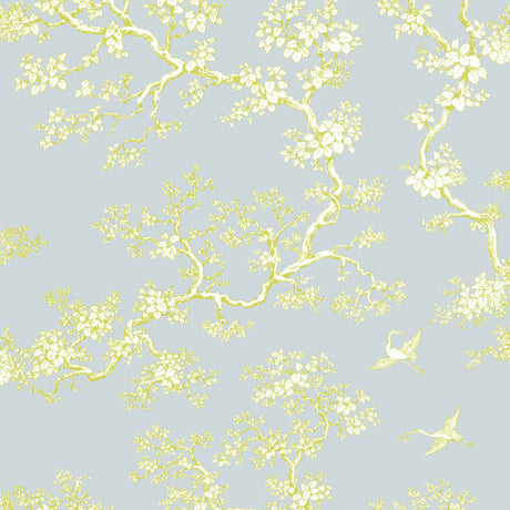 The Cranes Wallpaper, Cocolea Natty & Polly, Source, Per roll (61.5 cm × 10 m),
