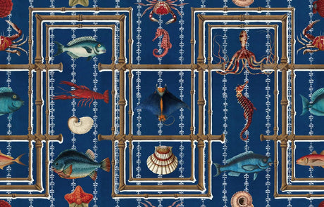 Underwater Life Wallpaper, Cocolea Natty & Polly, Multi, Roll (9 m × 52 cm),