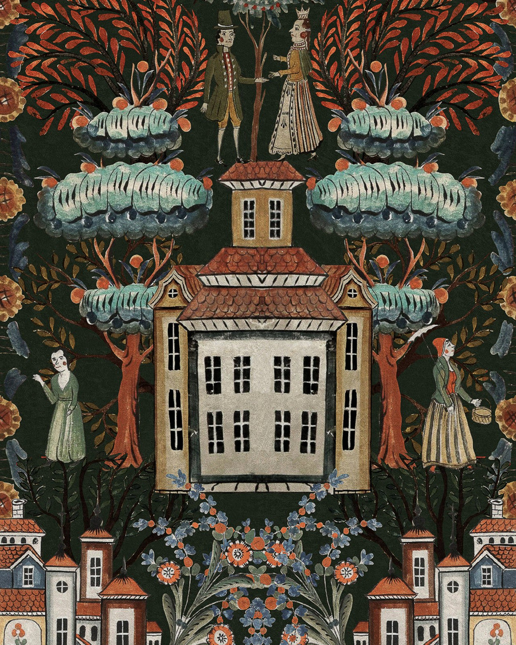 Tales of Tyrol Wallpaper, Cocolea Natty & Polly, , ,