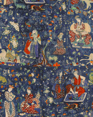 Carnival of Maghreb Wallpaper in Blue, Cocolea Natty & Polly, , ,