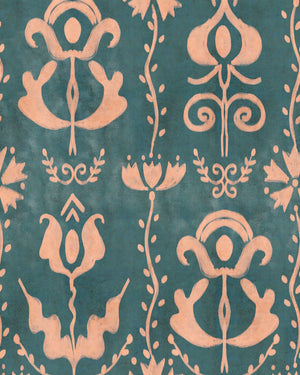 Grandma's Stencil Wallpaper, Cocolea Natty & Polly, , ,