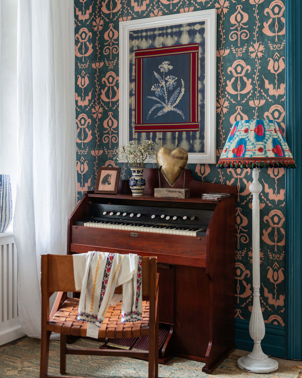 Grandma's Stencil Wallpaper, Cocolea Natty & Polly, , ,