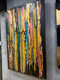 Life Series II – Textured Abstract Artwork by Melbourne Artist Haneet Grover (121 x 160 cm), Haneet Grover, , ,
