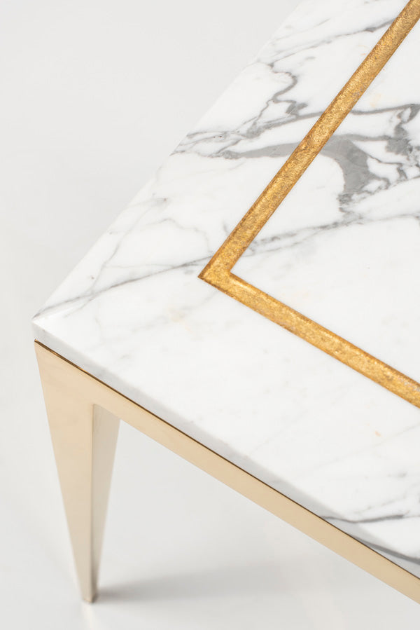 White Marble Coffee Table, Cocolea, , ,